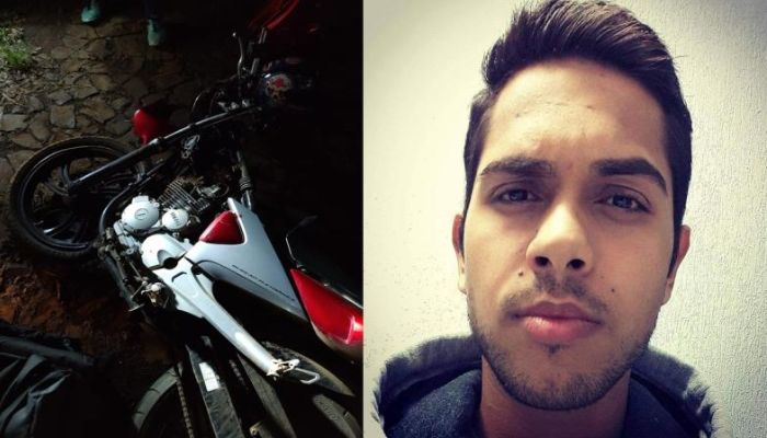 Rio Bonito - Motociclista morre na PR 158 ao colidir moto contra caminhão 